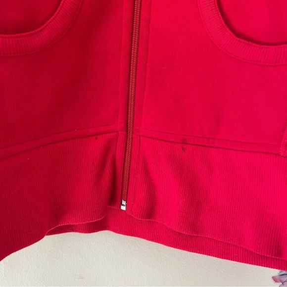 Lululemon scuba hoodie full zipper red size 4 - Picture 6 of 7